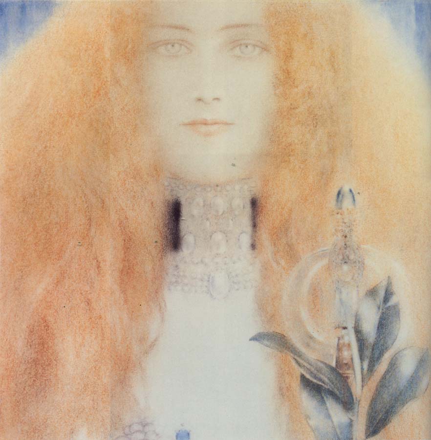 Fernand Khnopff Head of a Woman